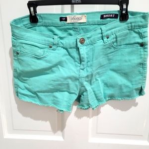 Vigold jeans light green shorts 7/8 29